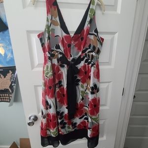 Lane Bryant 16w floral dress